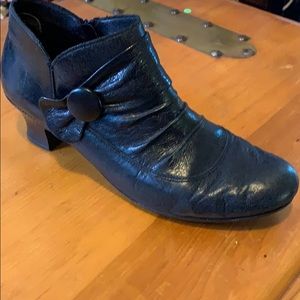 Rieker Black Booties 40